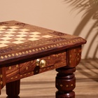 УЦЕНКА Столик шахматный, 37×37×40 см, без фигур, дерево шишам - Фото 5