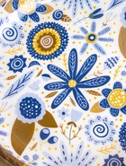 УЦЕНКА Блюдо «Васильки» дерево манго 25×25×4.5 см - Фото 3