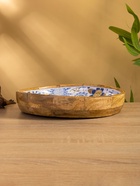 УЦЕНКА Блюдо «Васильки» дерево манго 25×25×4.5 см - Фото 5