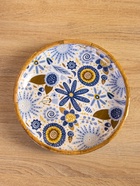 УЦЕНКА Блюдо «Васильки» дерево манго 25×25×4.5 см - Фото 6