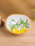 УЦЕНКА Салатник «Лимоны» дерево манго 23×23×10.5 см - Фото 2