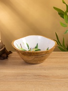 УЦЕНКА Салатник «Лимоны» дерево манго 23×23×10.5 см - Фото 5