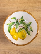 УЦЕНКА Салатник «Лимоны» дерево манго 23×23×10.5 см - Фото 6