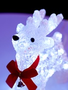 Фигура светодиодная «Олень», 20 см, 20 LED, 220 В, свечение белое - Фото 5