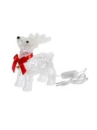 Фигура светодиодная «Олень», 20 см, 20 LED, 220 В, свечение белое - Фото 7