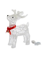 Светильник фигура светодиодная «Олень», 40 см, 50 LED, 220 В, свечение белое - фото 58040128