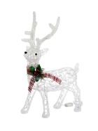 Фигура светодиодная «Олень», 70 см, 100 LED, 220 В, свечение белое - фото 7097421 Фигура светодиодная «Олень», 70 см, 100 LED, 220 В, свечение белое - фото 7097421