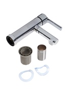 УЦЕНКА Смеситель для раковины ZEIN Z3695, однорычажный, поворотный излив высотой 9 см, хром 993200 - Фото 6