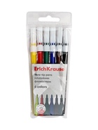 УЦЕНКА Фломастеры 6цв ErichKrause light, в футляре, европодвес - Фото 5