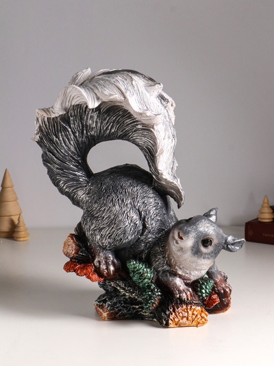 Фигурка полистоун «Белочка на ветке», 33×30×17 см