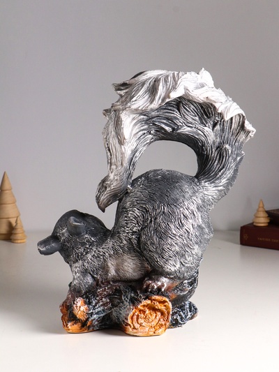 Фигурка полистоун «Белочка на ветке», 33×30×17 см