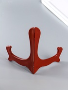 Подставка для тарелок и чайный блин, пластик под дерево, 16×11 см - Фото 2