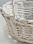 УЦЕНКА Набор корзин плетеных, ива, 36×36×14×37 см/30×30×12.5×32 см/25×25×11×28 см - Фото 6