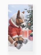 Набор кухонных полотенец «Доляна. Лошадь», 35×60 см-4 шт., 100% хл, рогожка, 160 г/м² - Фото 6