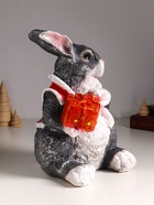 Фигурка полистоун «Зайка с подарком», 33×19×20.5 см - фото 809163746 Фигурка полистоун «Зайка с подарком», 33×19×20.5 см - фото 809163746