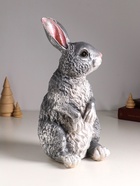 Фигурка полистоун «Заяц зимний», 33.5×16×18 см - фото 809163750 Фигурка полистоун «Заяц зимний», 33.5×16×18 см - фото 809163750