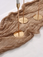 Дорожка на стол «Этель» Ethereality, жатая, 90×300 см, бежевая - Фото 3