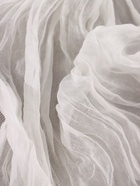 Дорожка на стол «Этель» Ethereality, жатая, 90×300 см, белая - Фото 3