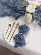 Набор салфеток сервировочных «Этель» Ethereality, 6 шт., 50×50 см, голубой - Фото 1