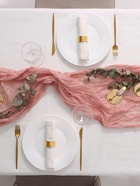 Дорожка на стол «Этель», розовая, 90×300 см  (артикул 10885866)  большой выбор товаров оптом и в розницу по низким ценам с доставкой