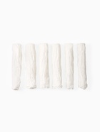 Набор салфеток «Этель», 50×50 см - 6 шт., белый, 100% п/э - Фото 9