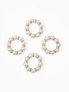 Набор сервировочный «Этель»: дорожка 90×300 см, салфетка 50×50 см -4 шт., белый, 100% п/э - Фото 13