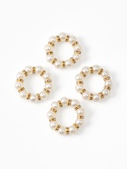 Набор сервировочный «Этель»: дорожка 90×300 см, салфетка 50×50 см -4 шт., бежевый, 100% п/э - Фото 14