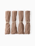 Набор сервировочный «Этель»: дорожка 90×300 см, салфетка 50×50 см -4 шт., бежевый, 100% п/э - Фото 15