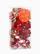 Ёлочные игрушки набор 12 шт. «Праздничный хоровод» 4 см, красный - Фото 10