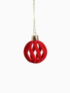 Ёлочные шары набор 12 шт., d=4 см, «Бархат. Время карнавала» красный 10870246