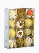 Ёлочные игрушки набор 16 шт. «Ярмарка волшебства» 8 см, золото - Фото 11