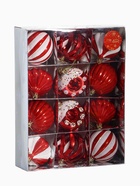 Ёлочные игрушки набор 16 шт. «Ярмарка волшебства» 8 см, красный - Фото 11