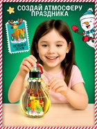 Конструктор «Новый год», светящиеся детали, олень - фото 53214301