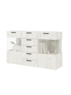 Комод Алтея, 1500х442х920, Дуб крафт белый - фото 117153077