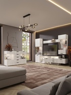 Комод напольный «Алтея», 1500×442×920 мм, цвет дуб крафт белый - фото 117153079