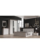 Зеркало навесное Валенсия, 800х800, Белый - фото 14896417