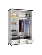 Шкаф трехстворчатый Вояж, 1452х564х2135, Белый МДФ - фото 14896437