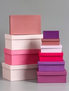 Набор подарочных коробок 10 в 1 «Радость», 30.5×20×13 - 12×6.5×4 см - Фото 1