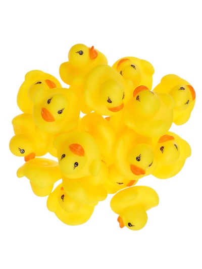 Набор резиновых игрушек для ванны «Уточки», с пищалкой, 20 шт., Крошка Я