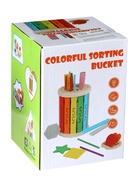 Сортер «Давай учиться и играть», развивающий набор по методике Монтессори - Фото 9