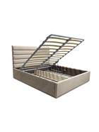 Кровать двуспальная «Фрейм МОДЕРН», с подъёмным механизмом, спальное место 2000×2000 мм, ткань вивальди 3, цвет бежевая  (артикул 10923849)  большой выбор товаров оптом и в розницу по низким ценам с доставкой