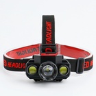 УЦЕНКА Фонарь налобный аккумуляторный "Мастер К", 3 режима, от USB, 5 х 8 см - Фото 2