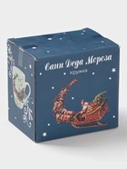 УЦЕНКА Кружка «Сани Деда Мороза» 300 мл, 12×8.5×11 см - Фото 4