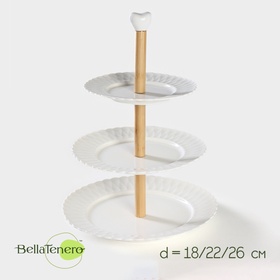 {{photo.Alt || photo.Description || 'УЦЕНКА Блюдо 3 яруса «Bella Tenero» 26 см'}}