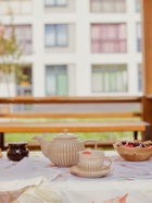 УЦЕНКА Чайник заварочный Доляна «Винтаж» 1100 мл, цвет бежевый - Фото 12