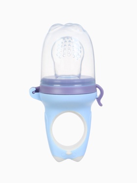 Ниблер для прикорма, от 5 мес., с силиконовой сеточкой, размер М «Дино» МИКС