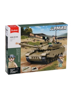 Конструктор «Армия. Танк Абрамс», 322 детали