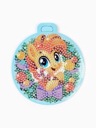 Алмазная мозаика на круглой подвеске 10×10 «Лошадка» - Фото 5