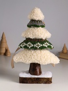 Фигурка «Вязаная ёлочка с бантом», 19×8×30 см - Фото 3