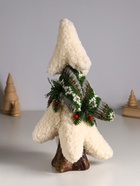 Фигурка «Вязаная ель с ягодками», 15×15×33 см - Фото 2